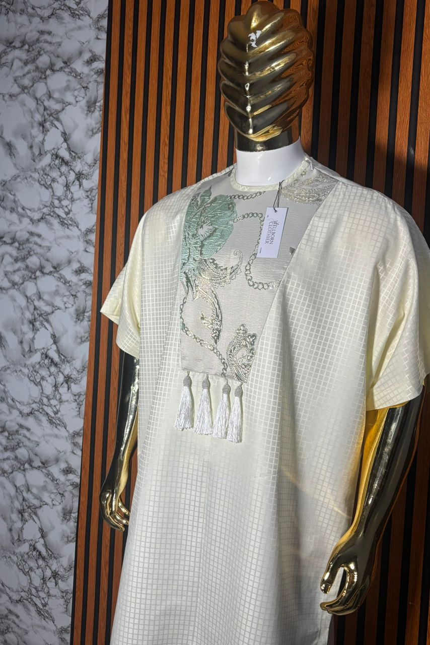 Bespoke Men Dashiki Detailing with Embroidery