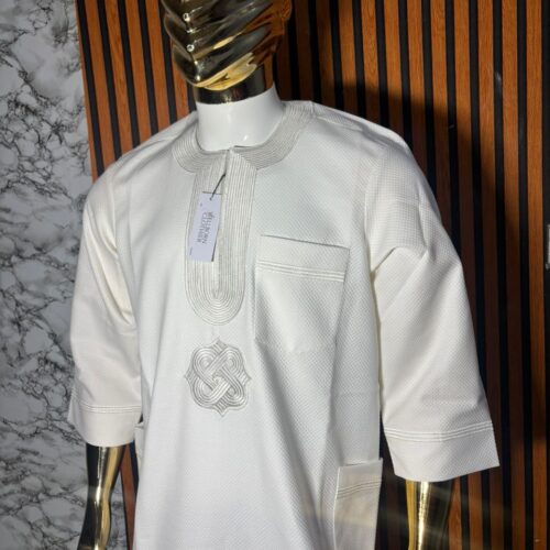 Bespoke Men Kaftan Sowing with Filtex Suiting Fabric