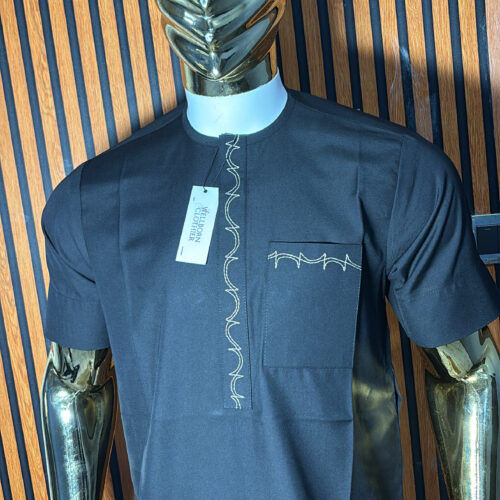 Senator Men Kaftan With Wool Material
