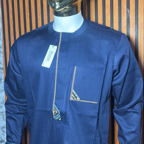 Bespoke Men kaftan with monogram Design