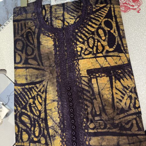 Adire Men Kaftan